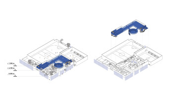 Ice rink in Cyprus concept by Freya Architects